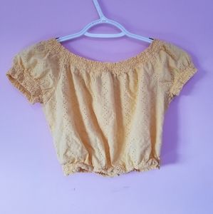 yellow summer top